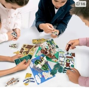 12 Pirate 3d Kids Puzzle Set boats ships